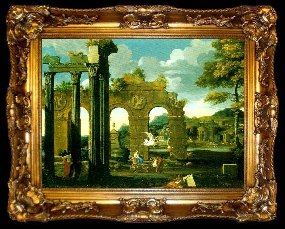 framed  Thomas Blanchet cleobis och biton, ta009-2